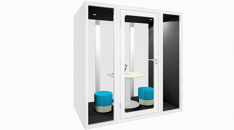 two seater phone booth