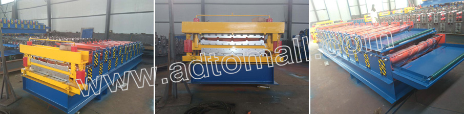 double layer roofing tile roll forming machine Production Equipment