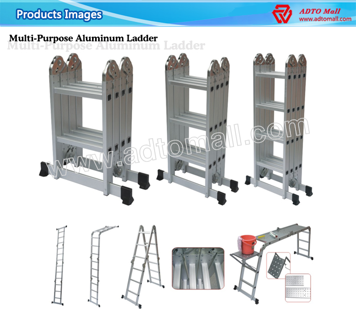 Multi-Purpose Aluminum Ladder