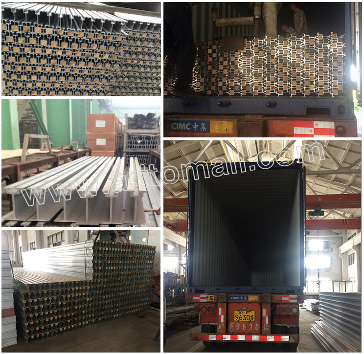 aluminum beams packaging and shipping