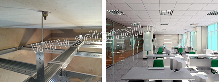 Metal Ceiling System metal stud sizes for Europe