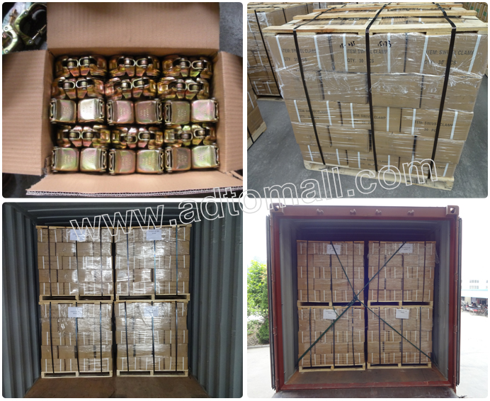 drop forged coupler packaging shipping