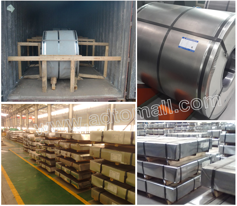 cold rolled Steel Coil packaging and shipping