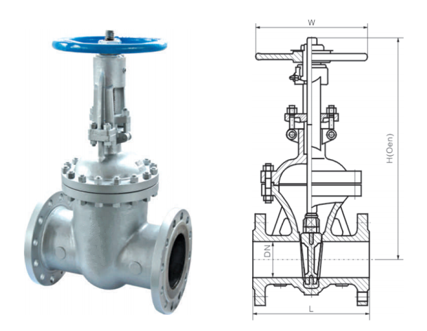 DIN Gate Valve