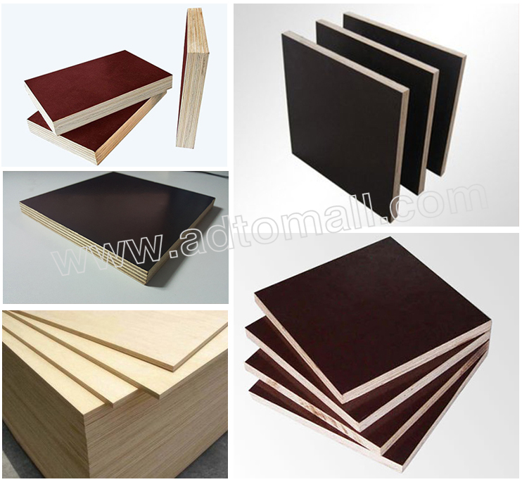 4X8 Feet 18mm Black Film Faced Plywood Marine Construction Formwork  Phenolic Film Faced Board - China Plywood, Faced Plywood