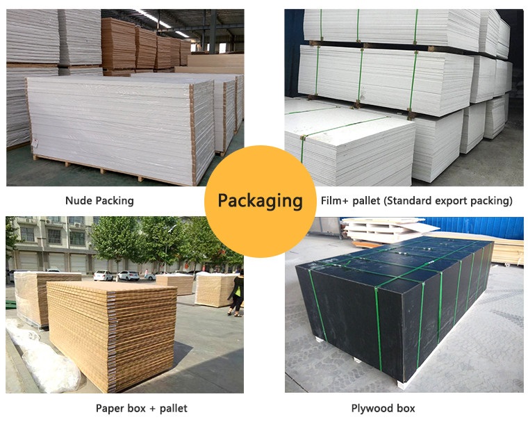 PVC Foam Board Packaging and Shipping