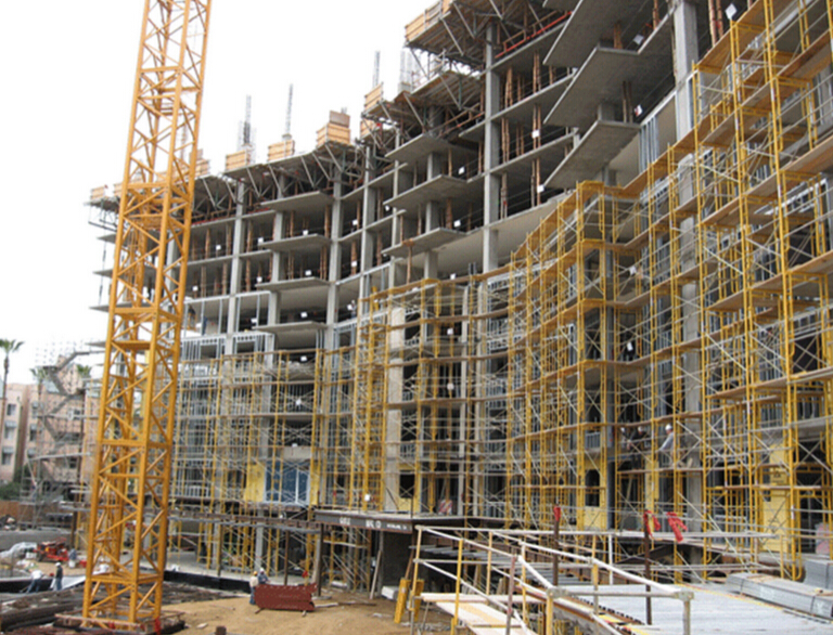 Application of frame scaffoldings and its precautions.