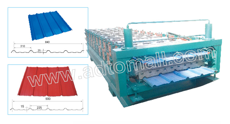 Wall panel roll forming machine