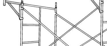 What are right steps to erect frame scaffolding? 