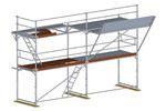 What are the requirements on the frame scaffolding accessories?