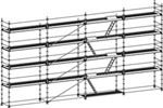 What are included in the multiple purpose scaffolding system?