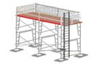 Application of frame scaffoldings and its precautions.