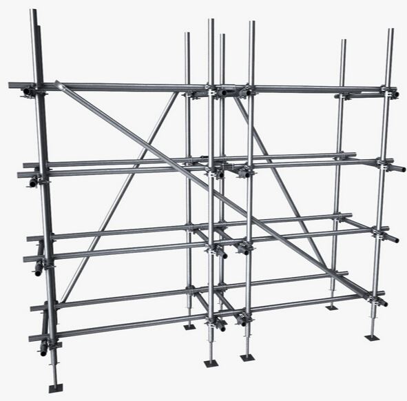 Do you know how to build the outside cantilevered scaffolding 