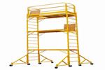 What are the requirements on the welded tubes when making scaffolding