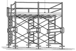 Meet such requirements to make sure safety and stability of scaffolding