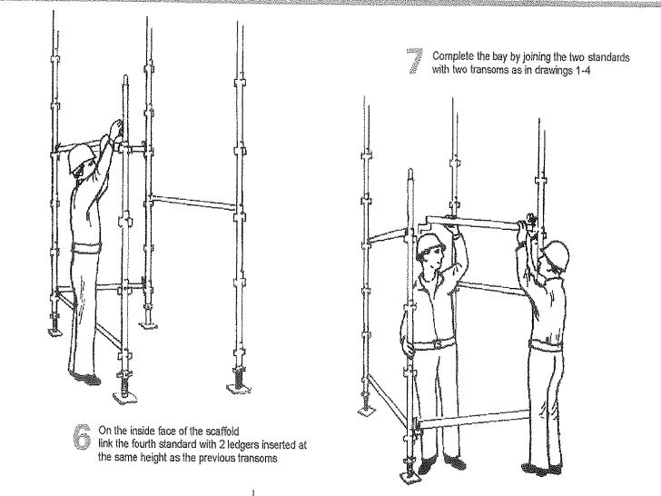 How to make the scaffolding erection strong enough