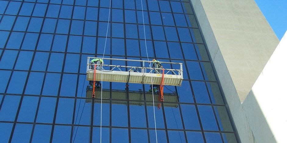 Introduction of erecting the temporary scaffolding system