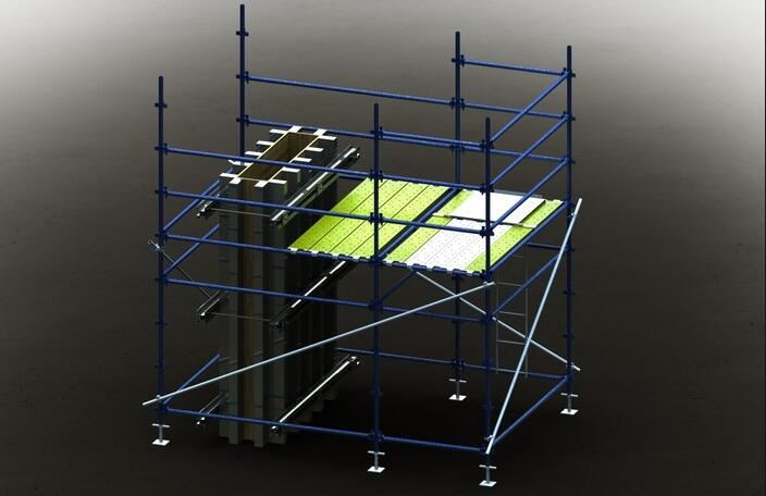 Tips when removing the multi-pole standing scaffolding products