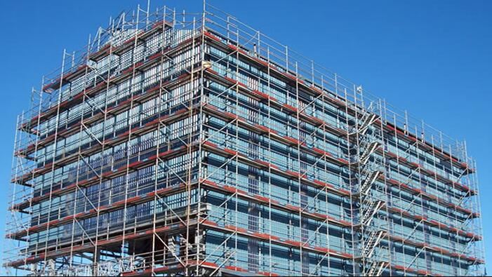 Standing poles of scaffolding shall place on solid ground