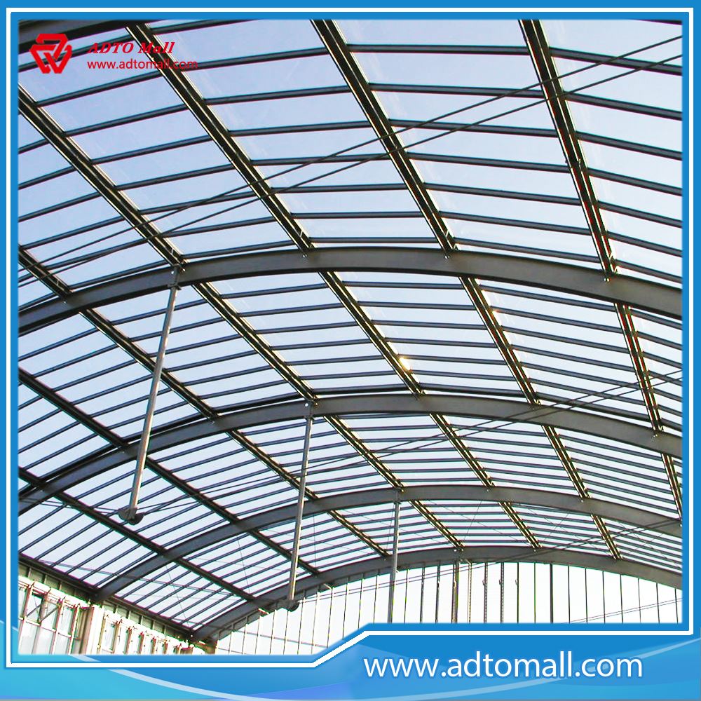 Prefab Steel Structure Arch Roof Warehouse