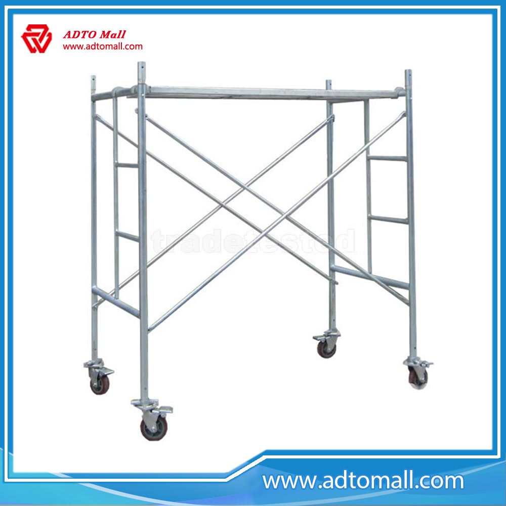 Electro Galvanized Frame Scaffold Cross Brace Frame X Brace