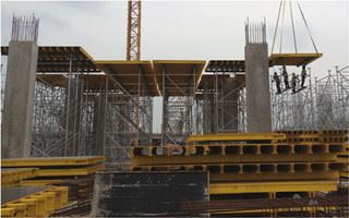 Space Between Scaffolding Tubes and Bridging Braces Erection Standards