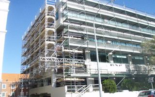 Property Analysis of the Steel Tubular Scaffolding Analysis