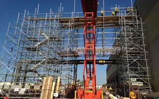 How to Stack the Welded Scaffolding Tubes on the Construction Project