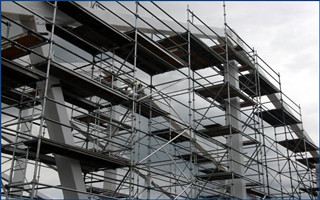 How to Derust the Scaffolding Tubes in the Project Construction