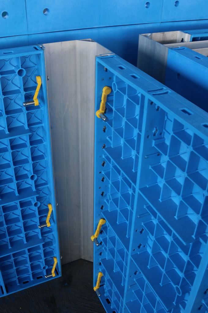 Reusable Plastic Formwork System