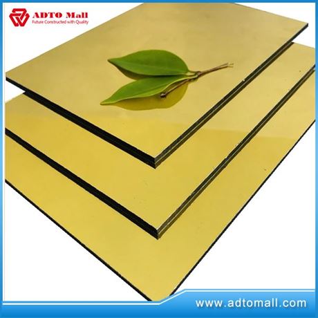 Picture of Mirror Aluminum Composite Material ACP