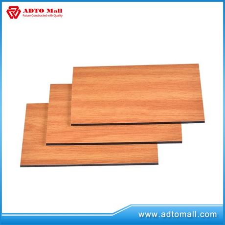 Picture of Wooden Aluminum Composite Panel for Wall Cladding