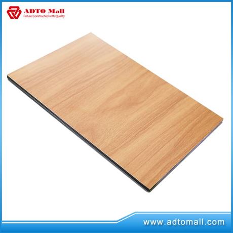 Picture of Wooden Aluminum Composite Panel for Wall Cladding