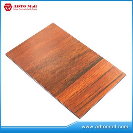 Picture of Wooden Aluminum Composite Panel for Wall Cladding